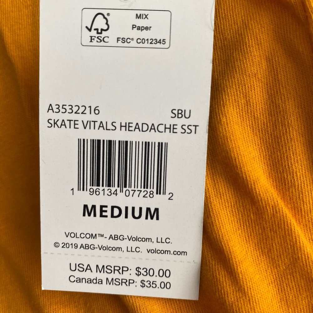 Volcom Headache tee - Picture 3 of 6
